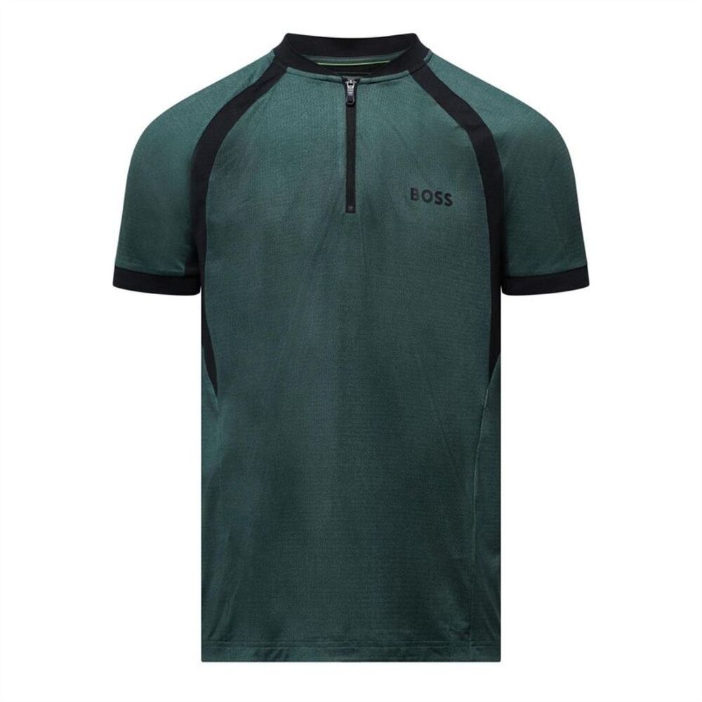 Boss Mens PL_TOC Matchball Jersey Slim Polo Shirt / Green